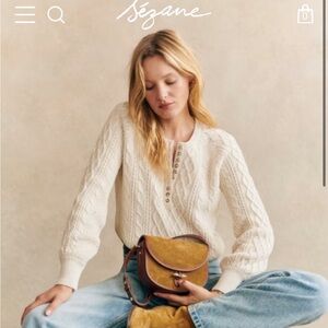 Sezane cotton jumper